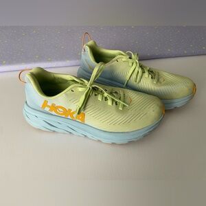 Hoka One One Rincon 3 Green “Butterfly” Color Size 8.5